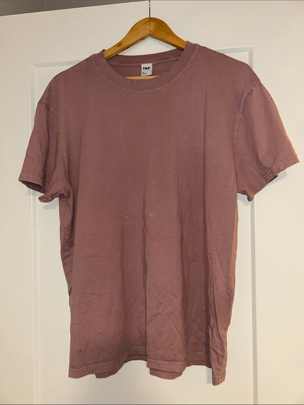 TNA Dusty Mauve Short-Sleeve Crew T-Shirt